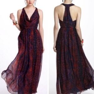 ANTHROPOLOGIE HD IN PARIS MAXI DRESS SIZE S